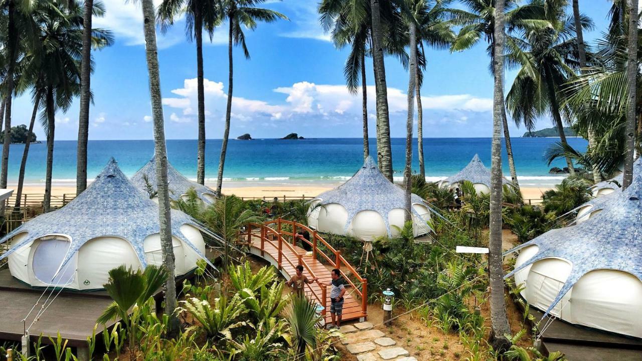 Nacpan Beach Glamping Managed By H Hospitality Group El Nido Eksteriør billede